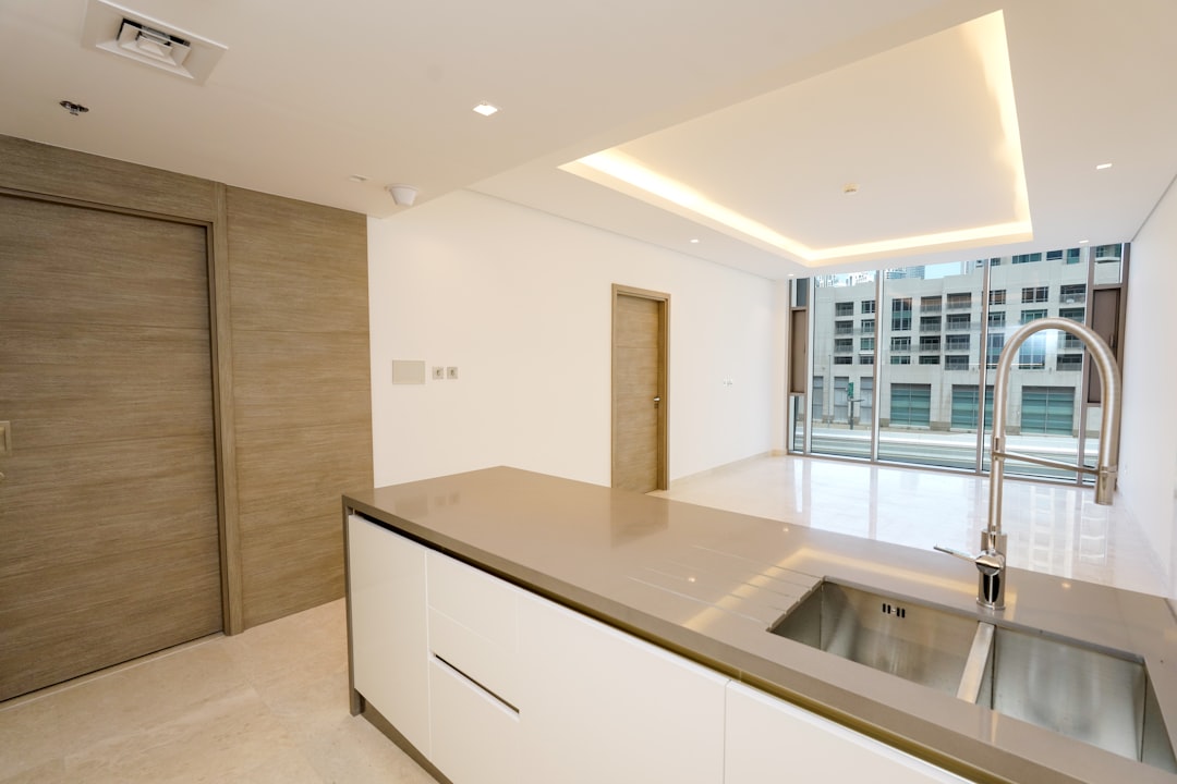 Dubai skyline with apartment buildings - UAE mortgage guide for expats